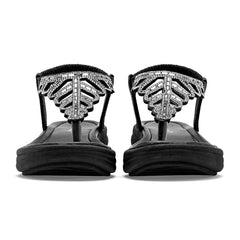 Sandalia pata de gallo para Mujer marca Moramora Negro cod. 147607