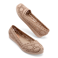 Sandalia para mujer  marca Moramora Beige cod. 147617