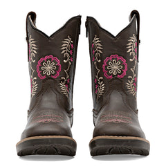 Bota vaquera para Niña marca Mora west Café cod. 147689