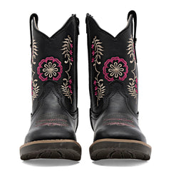 Bota vaquera para Niña marca Mora west Negro cod. 147690