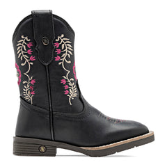 Bota vaquera para Niña marca Mora west Negro cod. 147690