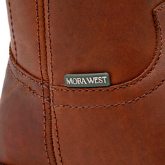 Bota de piel  para Hombre  marca Mora west Camel cod. 147703