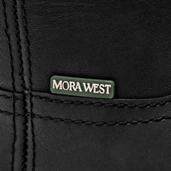 Bota de piel  para Hombre  marca Mora west Negro cod. 147704