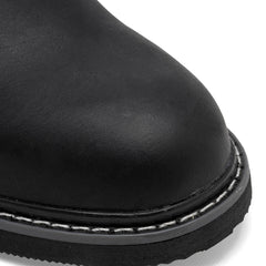 Bota de piel  para Hombre  marca Mora west Negro cod. 147704