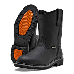 Bota de piel  para Hombre  marca Mora west Negro cod. 147704