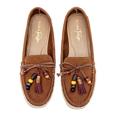 Mocasín para Mujer marca Mora Tierra Beige cod. 148038