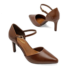 Zapatilla semiabierta para Mujer marca Moramora Café cod. 148099
