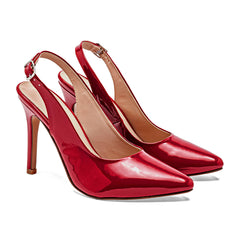 Zapatilla semiabierta para Mujer marca Moramora Rojo cod. 148103