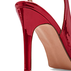 Zapatilla semiabierta para Mujer marca Moramora Rojo cod. 148103
