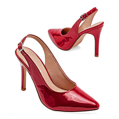 Zapatilla semiabierta para Mujer marca Moramora Rojo cod. 148103