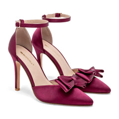 Zapatilla semiabierta para Mujer marca Moramora Vino cod. 148106