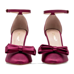 Zapatilla semiabierta para Mujer marca Moramora Vino cod. 148106
