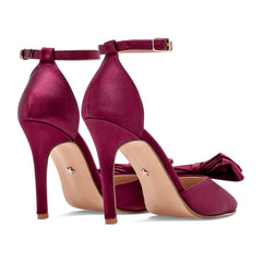 Zapatilla semiabierta para Mujer marca Moramora Vino cod. 148106