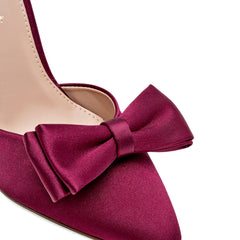 Zapatilla semiabierta para Mujer marca Moramora Vino cod. 148106