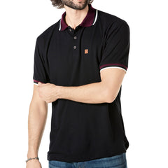 Moramora Playera tipo polo para hombre