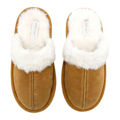 Pantufla para Mujer marca Mora Confort Beige cod. 148295