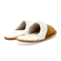 Pantufla para Mujer marca Mora Confort Beige cod. 148295