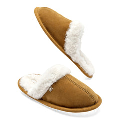 Pantufla para Mujer marca Mora Confort Beige cod. 148295