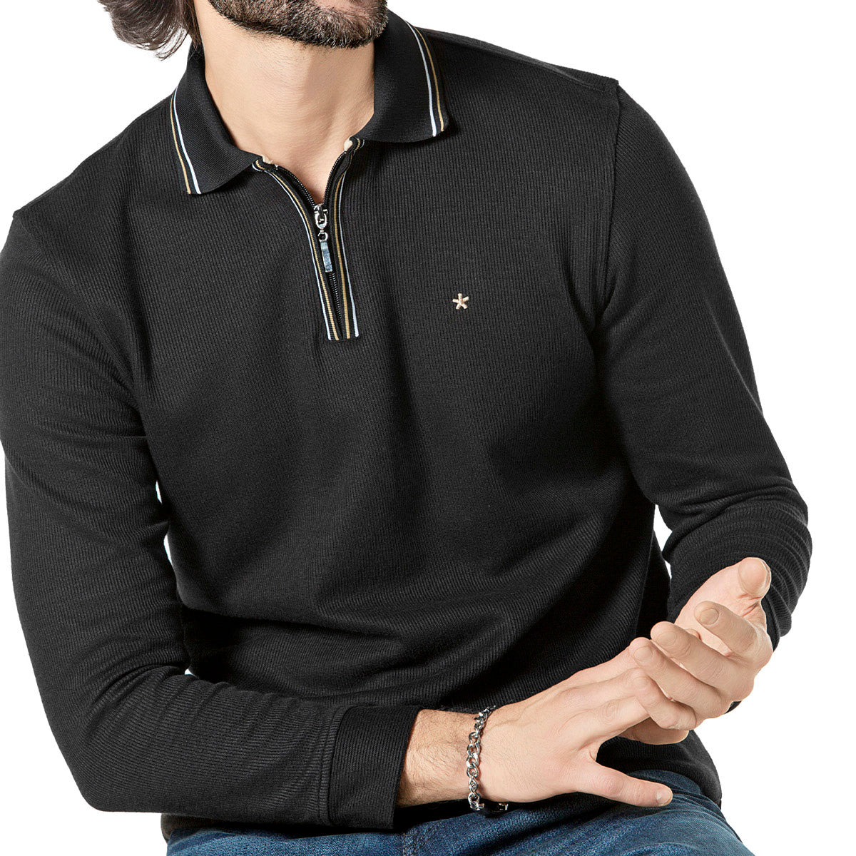 Mora Urban Playera tipo polo para hombre