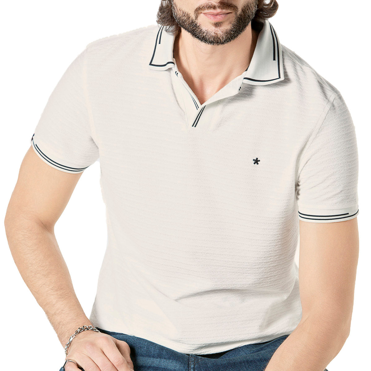 Mora Urban Playera tipo polo para hombre
