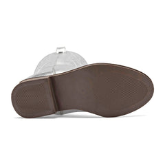 Bota vaquera para Niña marca Mora west Plata cod. 148304