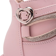 BotÍn para Preescolar niña marca Moramora Rosa cod. 148308