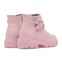 BotÍn para Niña marca Moramora Rosa cod. 148308