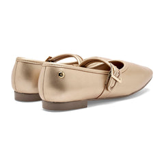 Balerinas  para Mujer  marca Moramora Oro cod. 148378