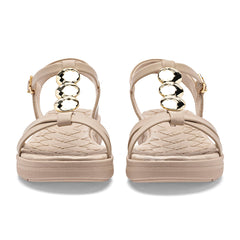 Sandalia para Mujer marca Mora Confort Beige cod. 148751