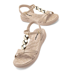 Sandalia para Mujer marca Mora Confort Beige cod. 148751