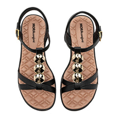Sandalia para Mujer marca Mora Confort Negro cod. 148753