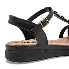 Sandalia para Mujer marca Mora Confort Negro cod. 148753