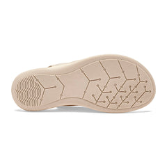 Sandalia slingback para Mujer marca Mora Confort Beige cod. 148754