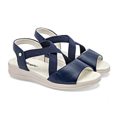 Sandalia para Mujer marca Mora Confort Azul Marino cod. 148756