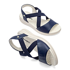 Sandalia para Mujer marca Mora Confort Azul Marino cod. 148756