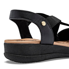 Sandalia Confort para Mujer marca Mora Confort Negro cod. 148757