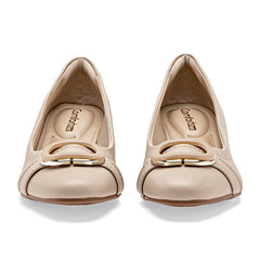 Zapatilla para Mujer marca Mora Confort Beige cod. 148758