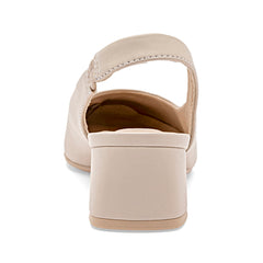 Zapatilla semiabierta para Mujer marca Mora Confort Beige cod. 148760