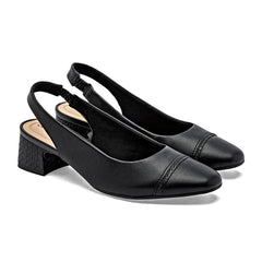 Zapatilla semiabierta para Mujer marca Mora Confort Negro cod. 148761