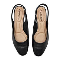 Zapatilla semiabierta para Mujer marca Mora Confort Negro cod. 148761