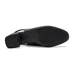Zapatilla semiabierta para Mujer marca Mora Confort Negro cod. 148761