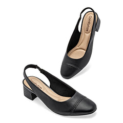 Zapatilla semiabierta para Mujer marca Mora Confort Negro cod. 148761