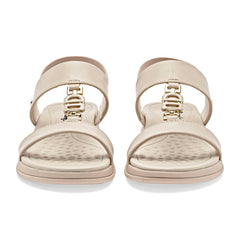 Sandalia para Mujer marca Mora Confort Beige cod. 148762