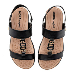 Sandalia para Mujer marca Mora Confort Negro cod. 148764