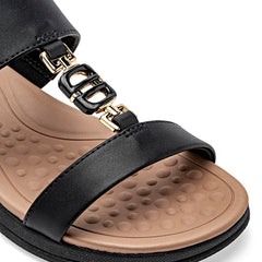 Sandalia para Mujer marca Mora Confort Negro cod. 148764