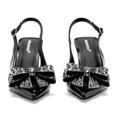 Zapatilla semiabierta para Mujer marca Moramora Negro cod. 148974
