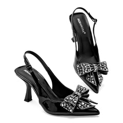 Zapatilla semiabierta para Mujer marca Moramora Negro cod. 148974