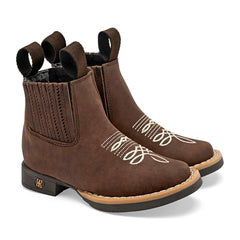 Bota para Preescolar Niño marca Mora west Café cod. 148980