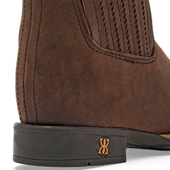 Bota para Preescolar Niño marca Mora west Café cod. 148980