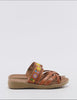 Sandalia con cuña para Mujer  cod. 125249